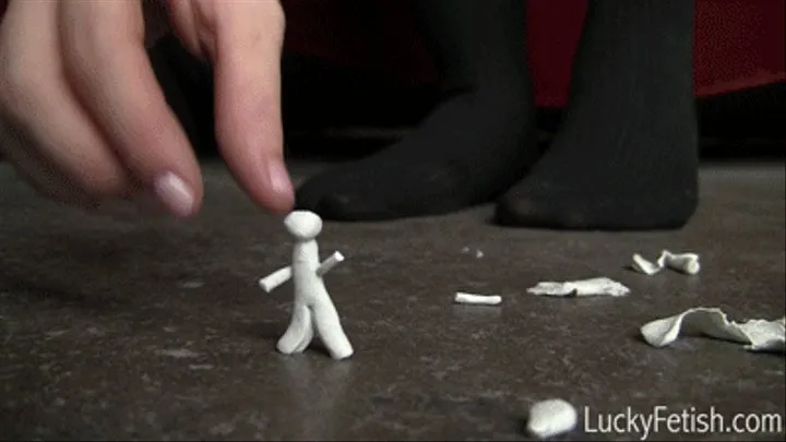 Sybil Crushes Tiny Clay Men