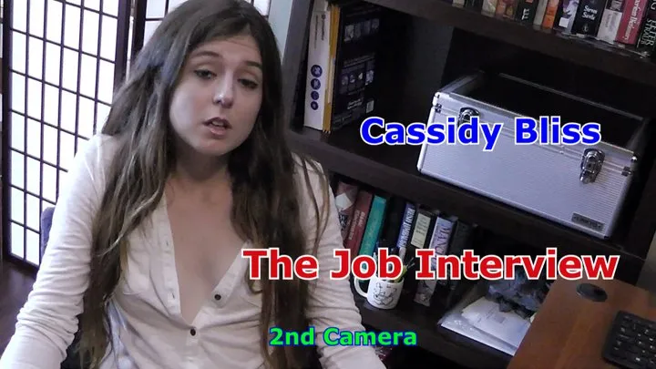 Cassidy Bliss The Job Interview 2nd Camera