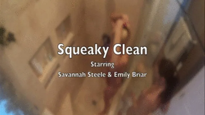 Squeaky Clean Shower sex by Savannah Steele