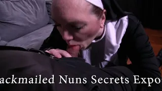 Exposed secrets for Blackmailed Nun