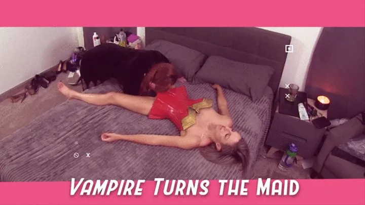 The Biting Vampire Turns the House maid