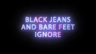 Evangeline in Black Jeans and Soles POV