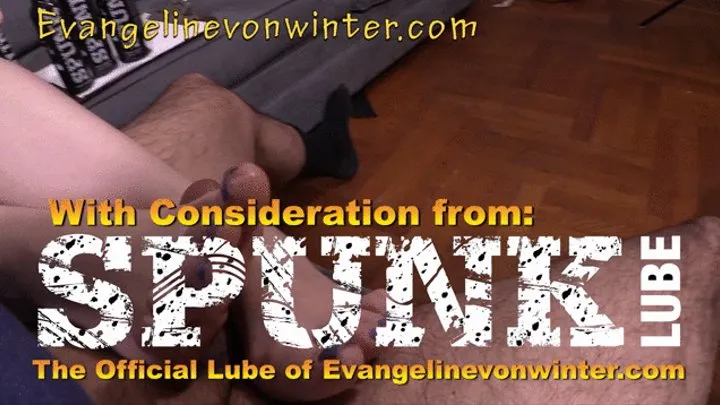 Evangelines New Foot job Lube