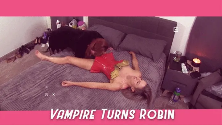 Biting Vampire Levi turns Heroine Robin