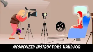 The Mesmerized Instructor gives Handjob