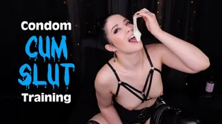 Condom CEI Cum Slut Training