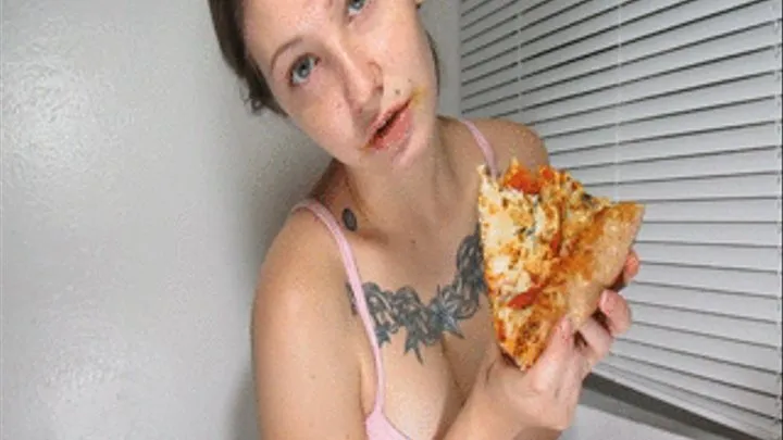 Eating a whole pizza! Part 2