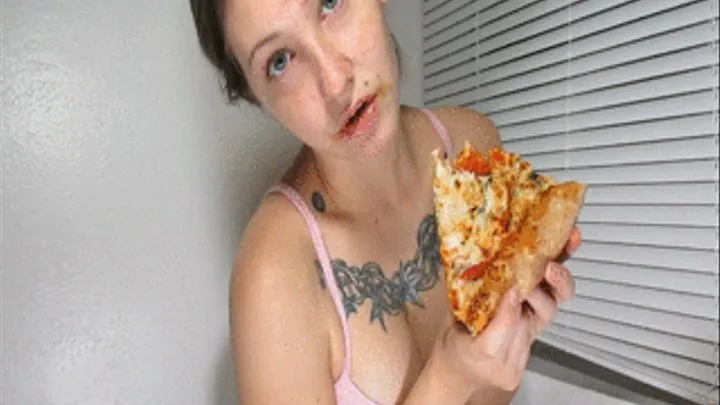 Eating a whole pizza! Part 1.