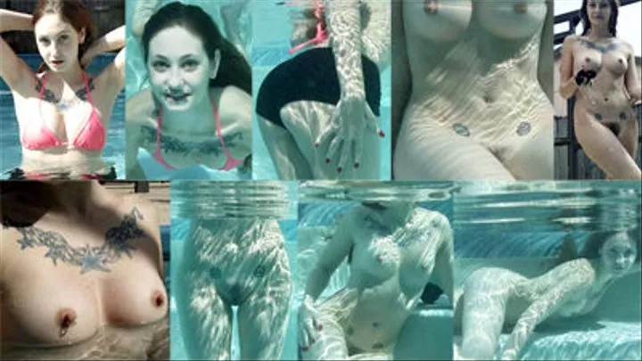 Naked Swimming Underwater