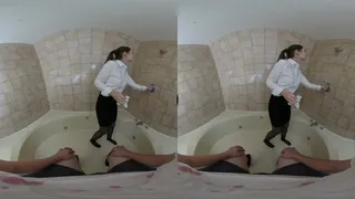 Wetlook Tit Job with your secretary in VR
