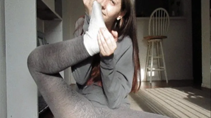 Smelling my boyfriend's Stinky Socks