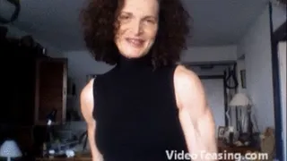 Super Lucy's Bicep Flexing/Audition Video