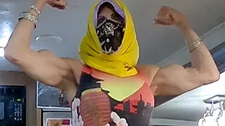 Grandma Alexandria as the Muscular Hijabi - Second Video