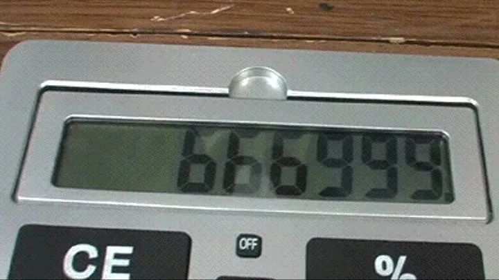 Calculator 666999