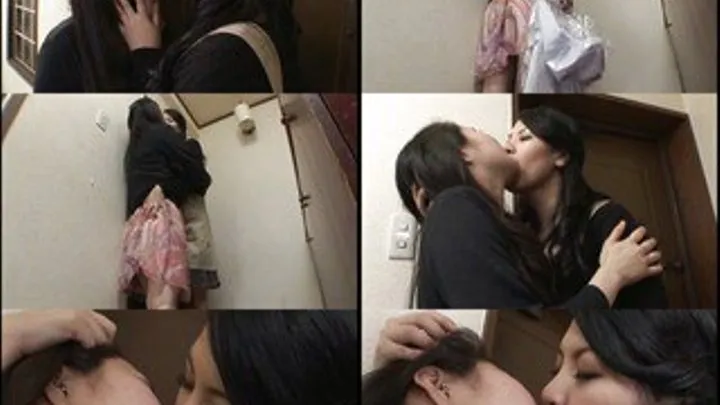 Hot Lesbians Make Out in the Doorway Part 1 - UKRUKG-125 (Faster Download) - )