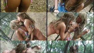 Tanned Blonde Lesbians Get Horny in the Forest - Full version - UKRUKG-097 (Faster Download) - )