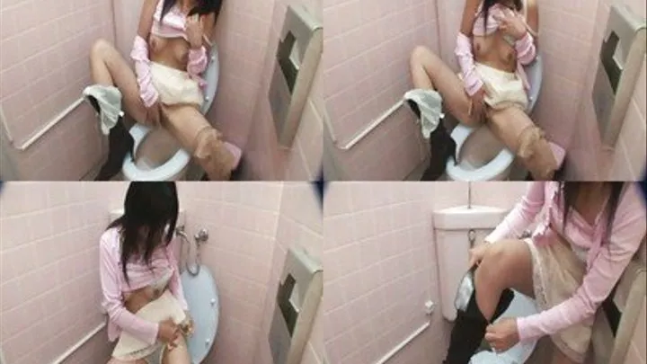 Solo Pussy Play In The Toilet - DBVB-EX002 - Part 3 ( - AVI Format)