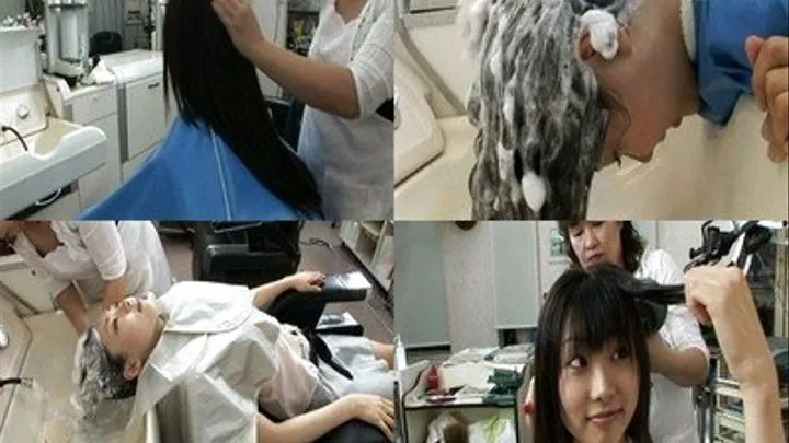 Depressed Lady Goes To Salon For A New Hair Style! - sh-031 - Full version ( - AVI Format)