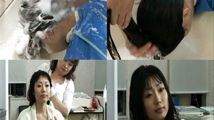 Depressed Lady Goes To Salon For A New Hair Style! - sh-031 - Part 3 ( - AVI Format)