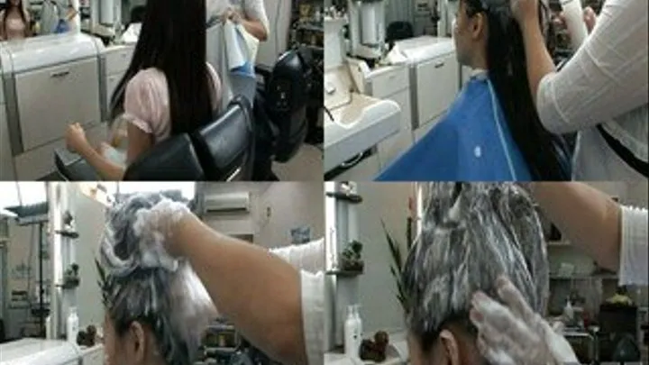 Depressed Lady Goes To Salon For A New Hair Style! - sh-031 - Part 1 (Faster Download - )