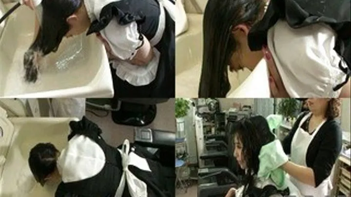 After A Long Day, Maid Finally Gets Her Hair Done - sh-037 - Part 3 (Faster Download - )