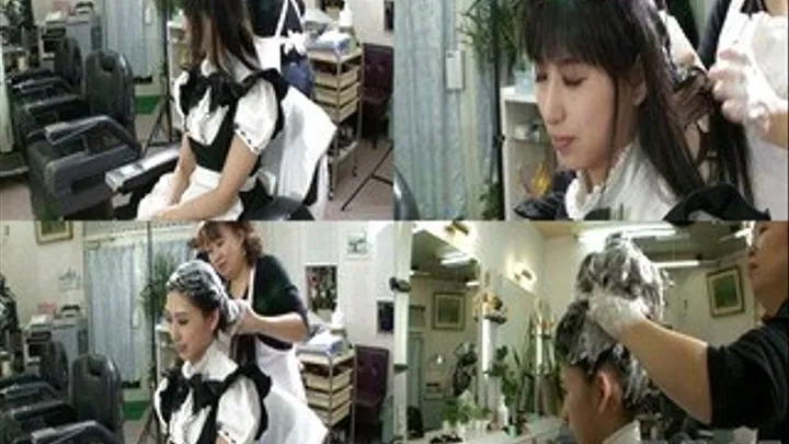 After A Long Day, Maid Finally Gets Her Hair Done - sh-037 - Part 1 (Faster Download - )