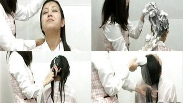 Employee Got Long Hair Showered By A Co-Worker! - sh-045 - Full version (Faster Download - )