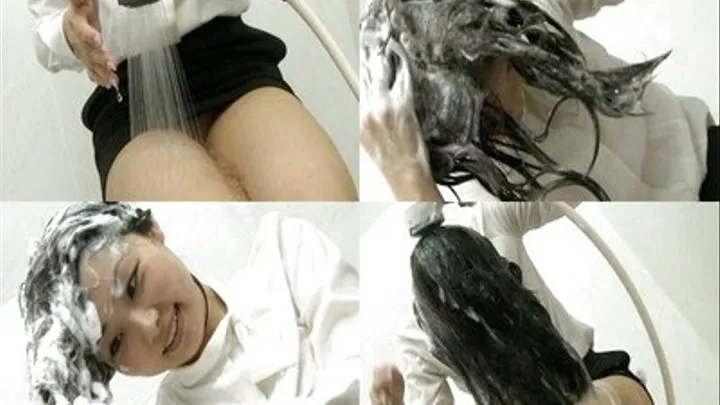 Clothes Are Wet As Lady Excitedly Showers!!! - sh-046 - Part 1 ( - AVI Format)