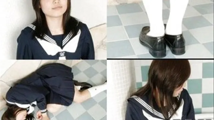 Lonely Schoolgirl Finds Happiness In The Tub - w-021 - Part 1 (Faster Download - )