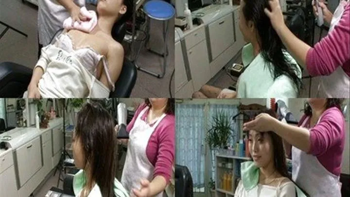 Broken Hearted Girl Gets Back By Making Herself More Beautiful In The Salon - sh-035 - Part 6 ( - AVI Format)