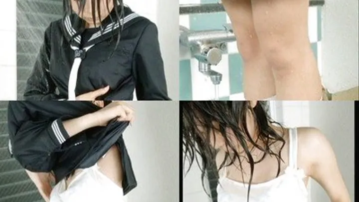 SCHOOLGIRL IS WET AS SHE SHOWERS IN SCHOOL!!! - w-021 - Part 5 ( - AVI Format)