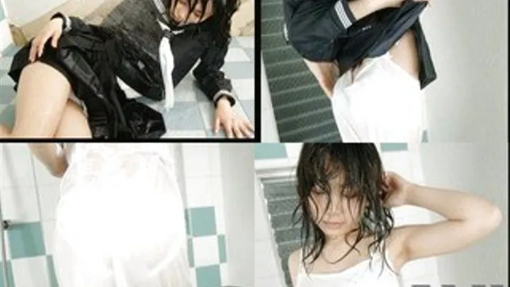 SCHOOLGIRL IS WET AS SHE SHOWERS IN SCHOOL!!! - w-021 - Full version (Faster Download - )