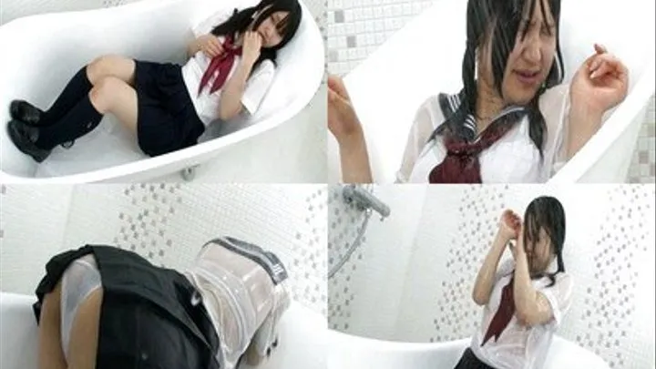 Wet Schoolgirl in The Tub - SH-063 - Full version ( - AVI Format)