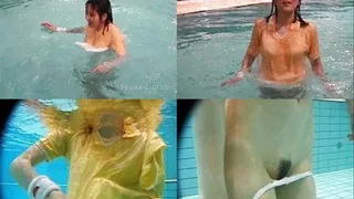 Swimming In Tennis Outfit - DILDO01 - Part 5 ( - AVI Format)