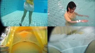 Swimming In Tennis Outfit - DILDO01 - Part 4 ( - AVI Format)