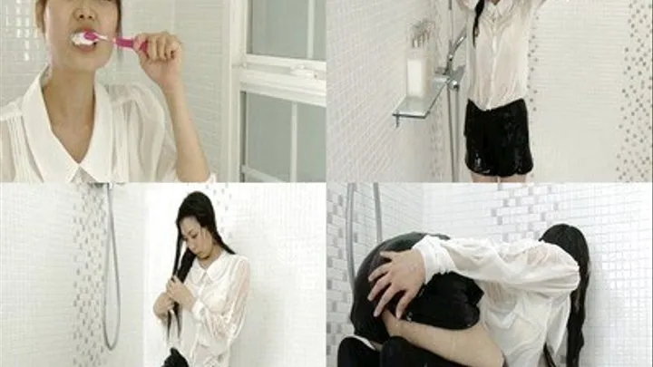 Cleaning Herself Up In The Shower - DSYC-008 - Full version ( - AVI Format)