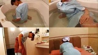 Nursing Herself In The Tub - DSYC-001 - Part 2 ( - AVI Format)