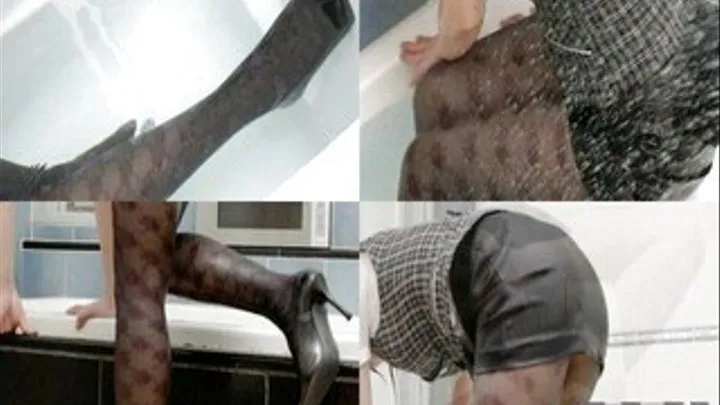 Fetish For Pantyhose Even In The Shower - DSYC-015 - Part 3 (Faster Download - )