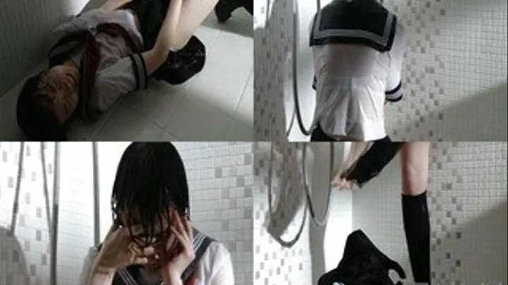 Alone in School Premises, Schoolgirl Decides to Shower! - SH-012 - Part 3 (Faster Download - )