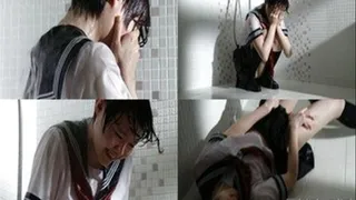 Alone in School Premises, Schoolgirl Decides to Shower! - SH-012 - Part 2 (Faster Download - )