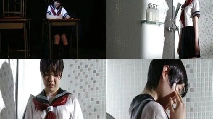 Alone in School Premises, Schoolgirl Decides to Shower! - SH-012 - Part 1 ( - AVI Format)