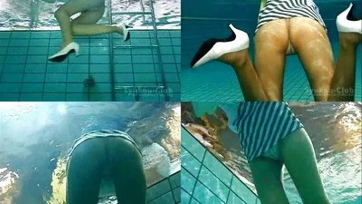 Sexy Swimming While Tight Clothes Are On - SH-010 - Part 3 ( - AVI Format)