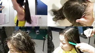 Dry Hair Needs Some Hair Spa! - Full version ( - AVI Format)