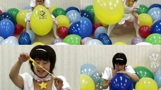 The Harder She Blows Balloons, The Easier It Pops! - Part 2 ( - AVI Format)