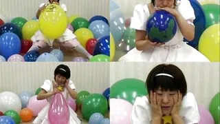 The Harder She Blows Balloons, The Easier It Pops! - Full version ( - AVI Format)