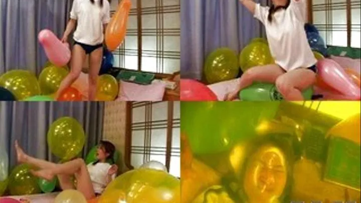 Bedroom-Full Of Balloons!!! - Part 3 (Faster Download - )