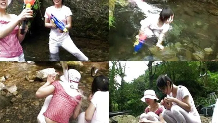 Watergun Match in The River - Part 2 ( - AVI Format)