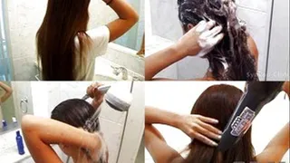 Giving Sexy Long Hair A Shower - Full version (Faster Download - )