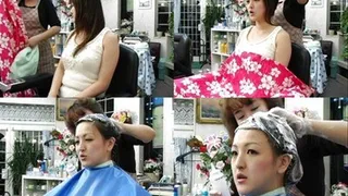 Hairy Back Gets SHAVED As Hair Is Pampered! - Part 1 ( - AVI Format)