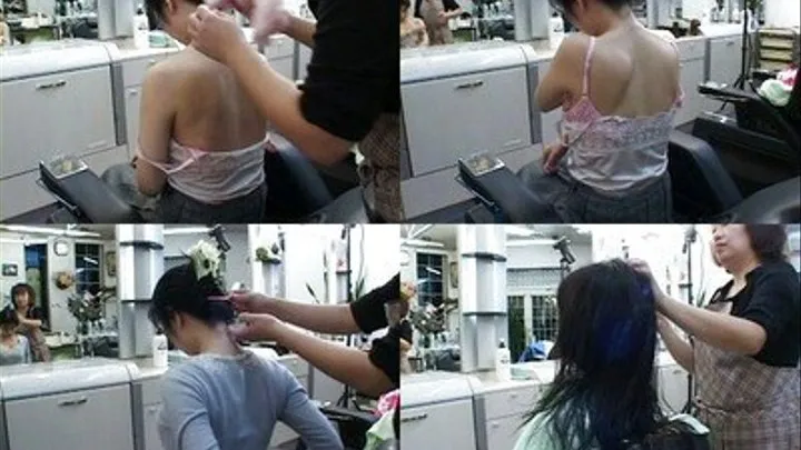 Shaving Her Hairy Back - sh-021 - Part 6 ( - AVI Format)